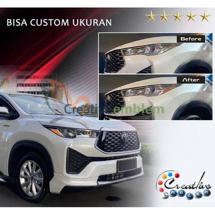 Promo Emblem Side Marker Spoiler Innova Zenix