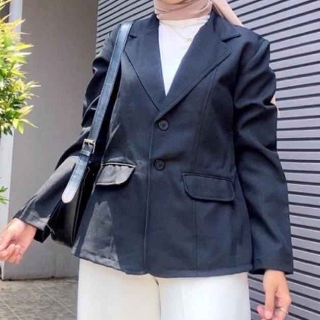 DISKON ( COD ) JAS WANITA / JAS PEREMPUAN / JAS UJIAN / JAS HITAM / JAS KANTOR / BLAZER WANITA