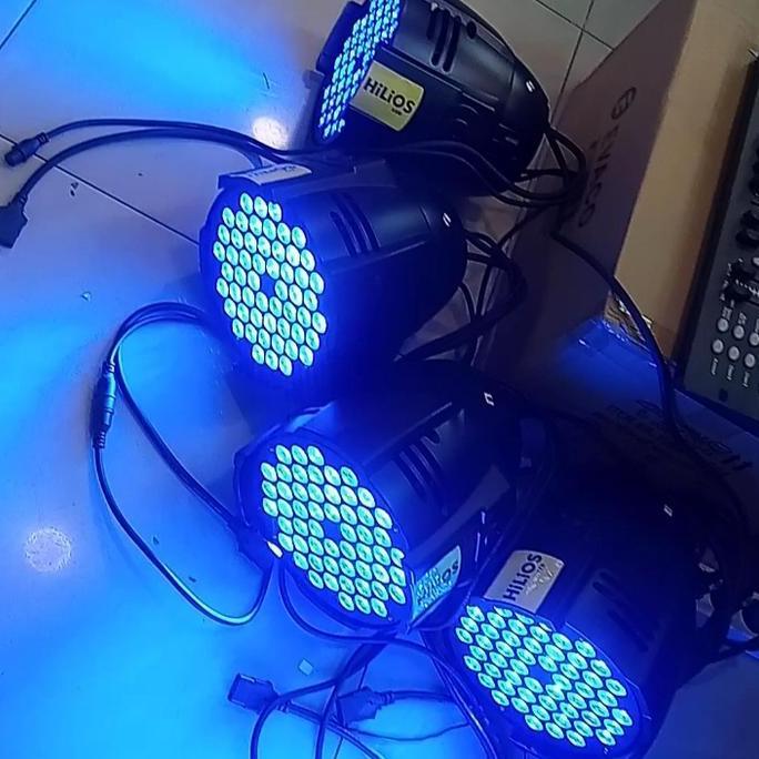lampu par LED 54X3W ( FULL COLOR )LAMPU PANGGUNG