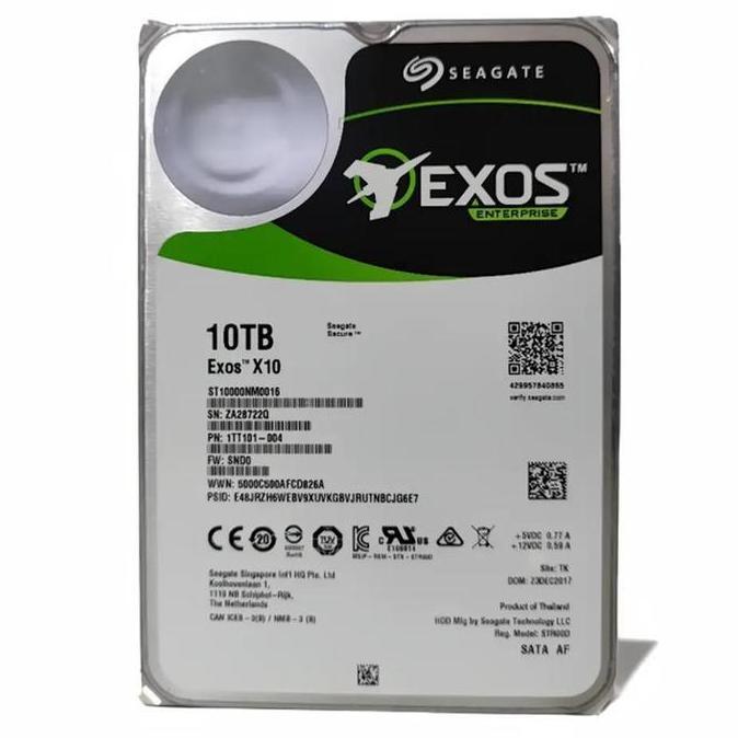 Seagate Exos Enterprise 10TB / HDD / Harddisk Server 10 TB Sata 3