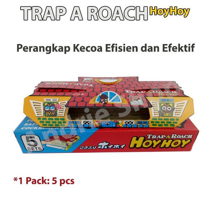 Perangkap Kecoa & Cicak Hoy Hoy Isi 5 Pcs