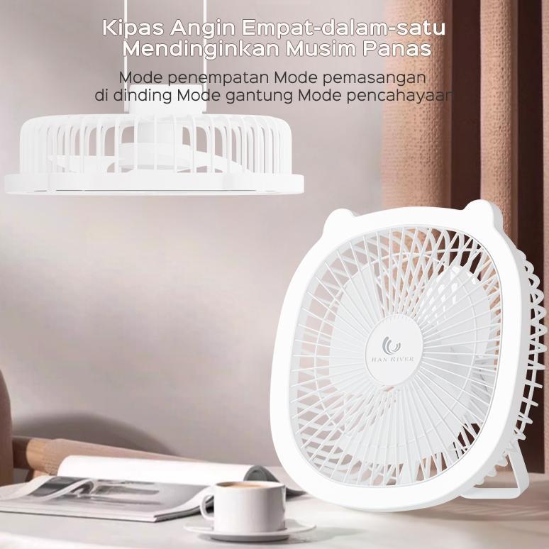 best deals han river kipas angin portable with lampu led kipas angin mini