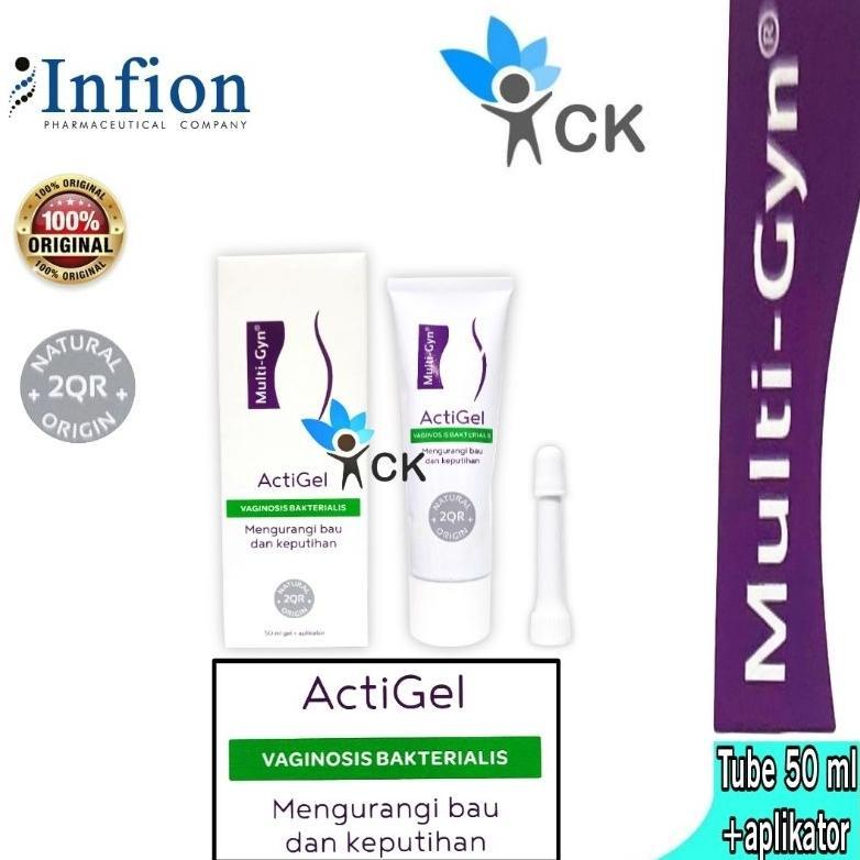 MULTI-GYN MULTYN MULTI GYN ACTEL TUBE 50 ml membantu menjaga kesehatan organ intim