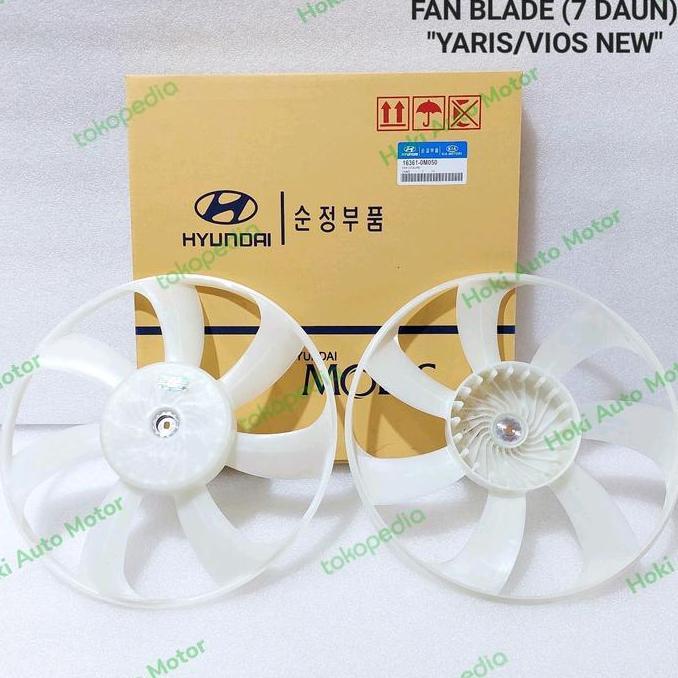Fan Blade/Kipas Radiator (7Daun) Mobil Yaris/New Vios Hyundai Orinal