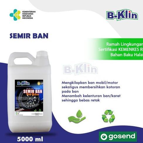 Promo  Semir Ban Mobil Motor Bklin B-Klin 5 Liter Grade A