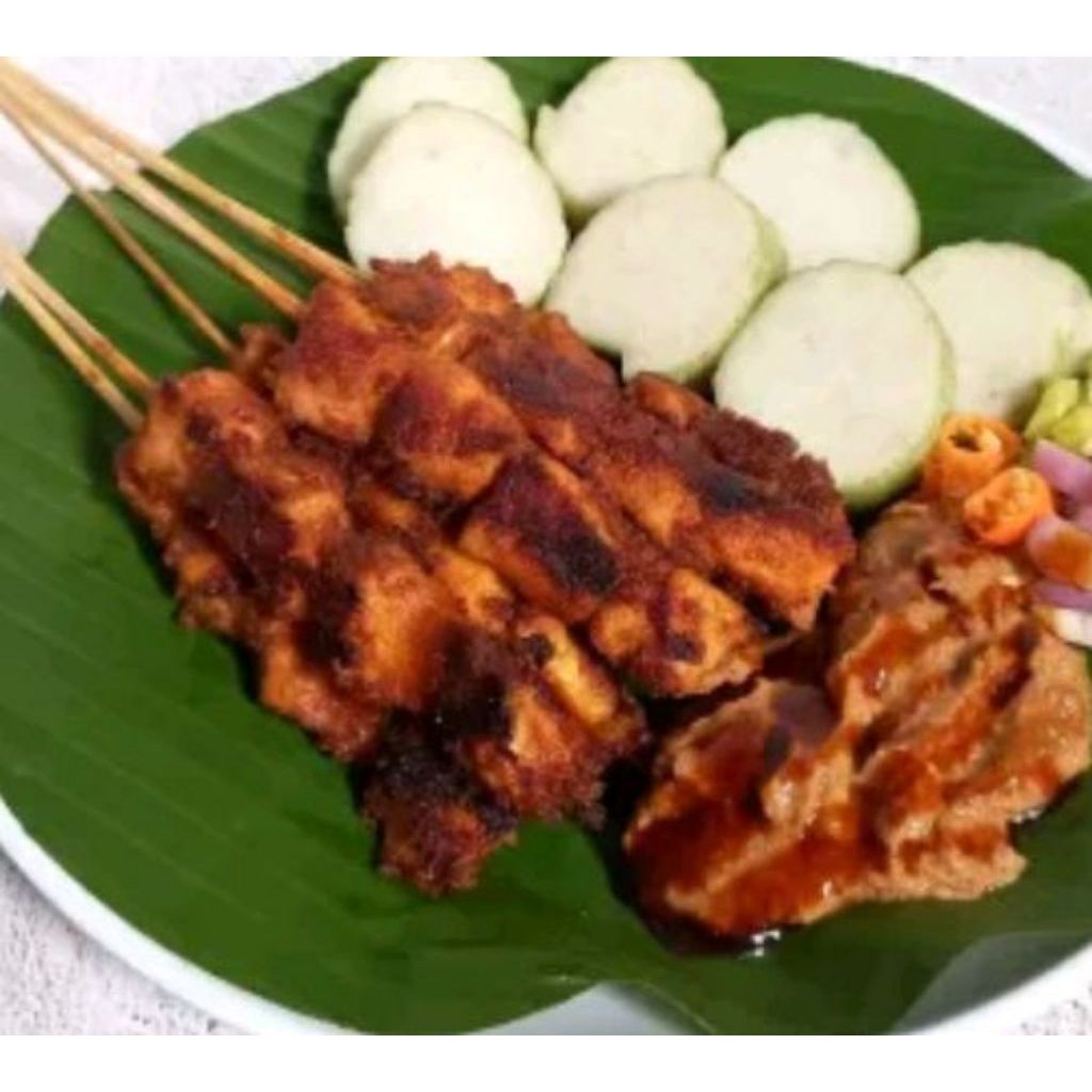 sate Ayam lontong