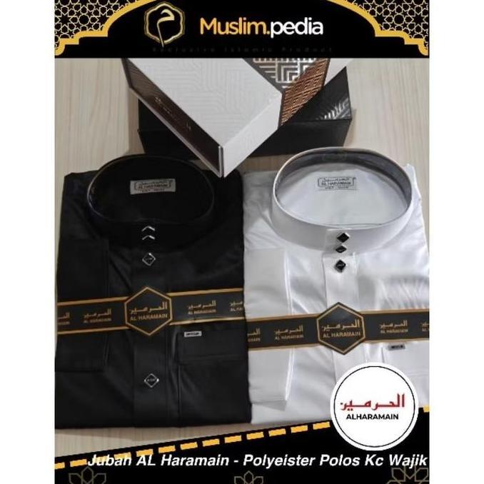 jubah al haramain | gamis alharamain kancing wajik premium