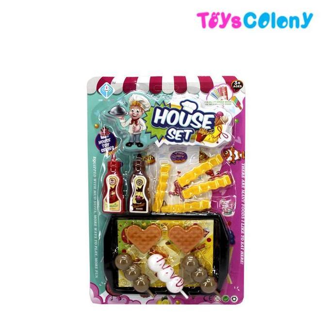 Sate/BBQ/Makanan Mainan Masak-masakan Anak