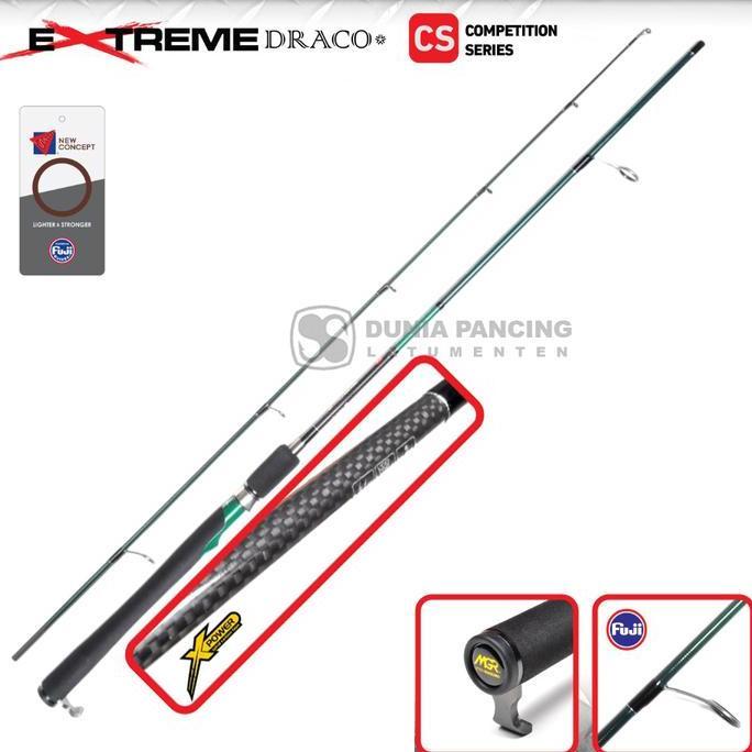 Joran Spinning MAGURO EXTREME DRACO CS Pilih Ukuran
