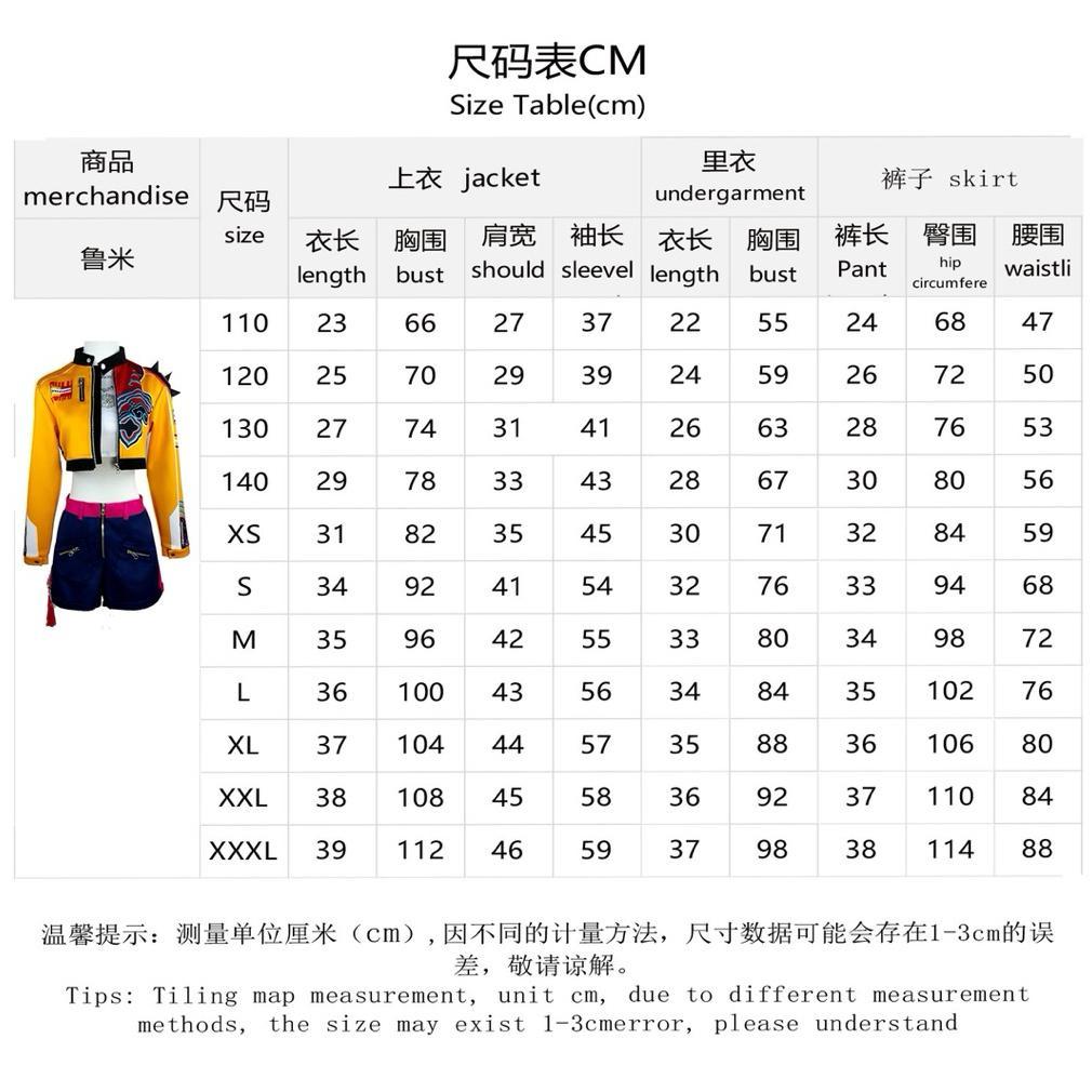 Kostum Rumi Kpop Demon Hunter K Pop Huntrix Kostum Halloween Anak Dan Dewasa