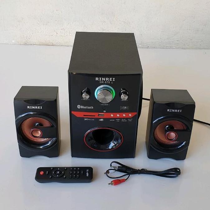 Speaker Bluetooth Rinrei SR878E SR878N FM Radio (2 Model) terlaris