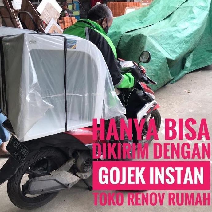 Powerx- Bak Air Kamar Mandi/Bak Mandi Dewasa Plastik/Bak Air Sudut Kamar Mandi