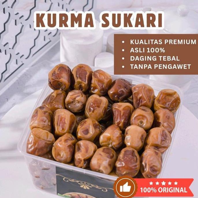 Kurma Sukari Premium / Kurma Basah Lembut / Kurma Madu