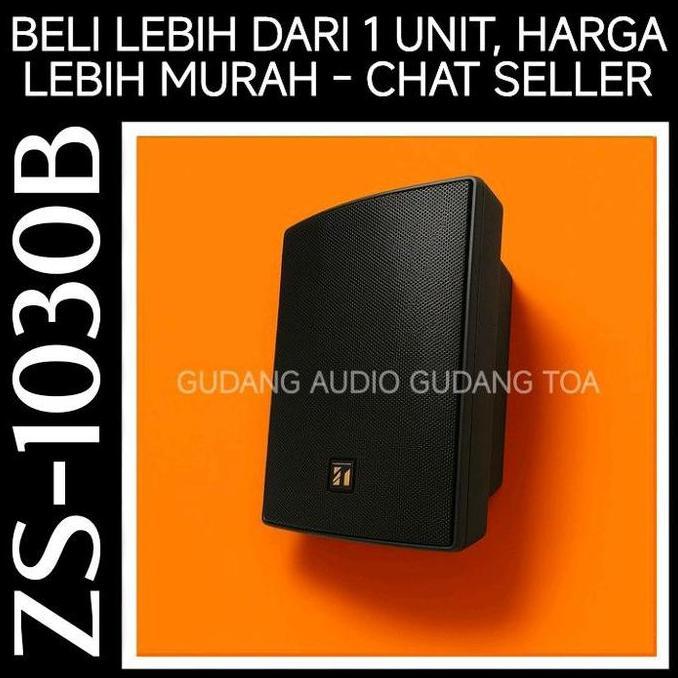 UNIVERSAL SPEAKER TOA ZS-1030B ZS 1030B 30 WATT SPEAKER MASJID, SPEAKER DINDING terlaris