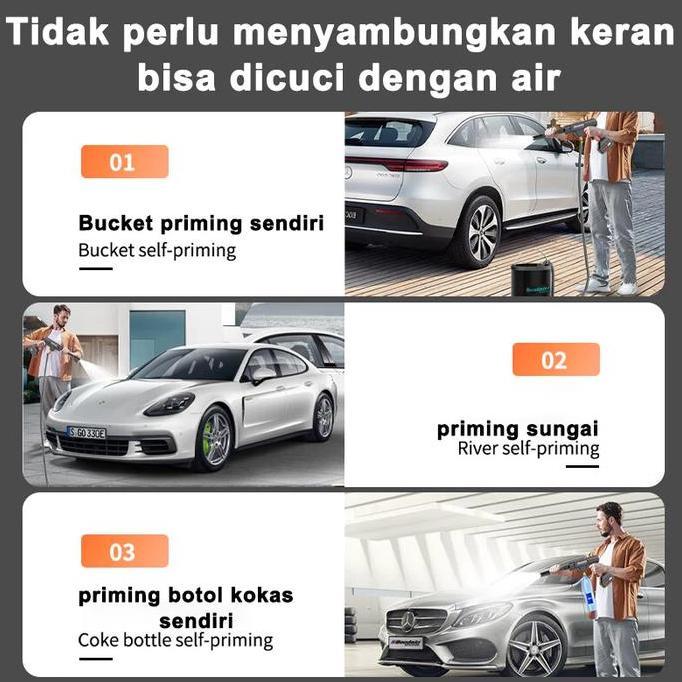 Dwishop_Eshp - Choicekey Shop Alat Cuci Mobil Ac Mobil Power Sprayer Cuci Steam Berkualitas Pompa Me