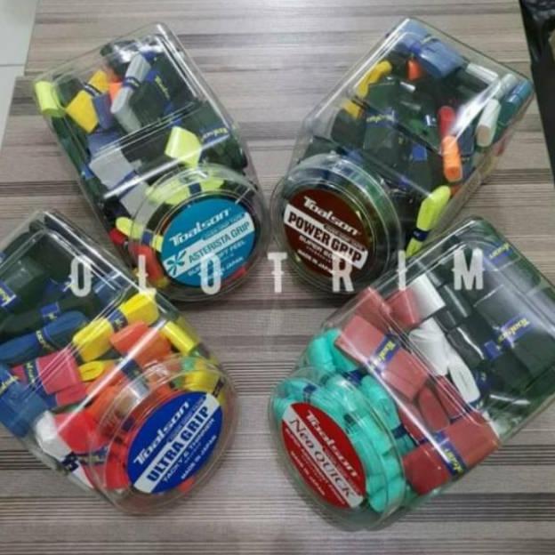Lansungkirim- Grip Karet Badminton / Tenis Toalson Sks Original Raket