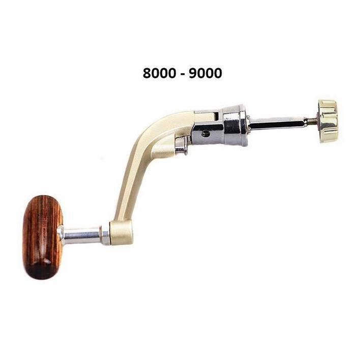 Langsungdapat- Engkol Tangan Handle Handel Reel Ril Pancing Metal Besi Semua Ukuran