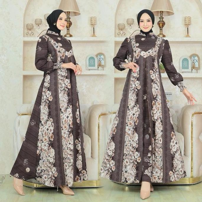 Gamis Arsyila Dress Terbaru Gamis Coco Nichi