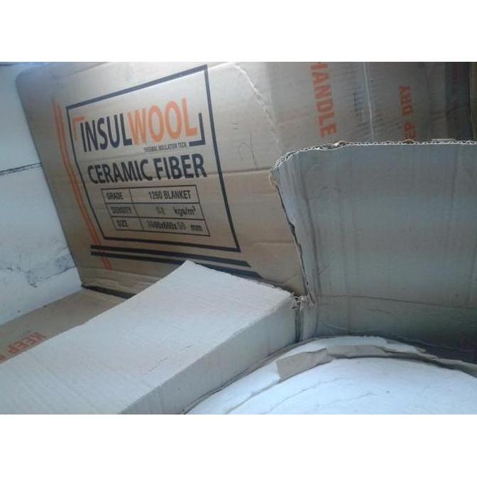 Ceramic Fiber Blanket Insulwool Insulation Desnsity 64