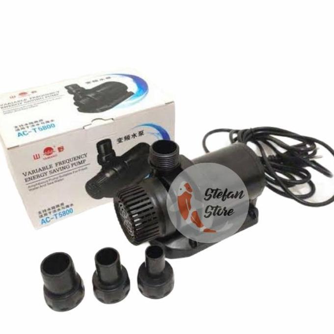 YAMANO ACT 5800 POMPA KOLAM IKAN KOI / POMPA KOLAM AIR MANCUR LOW WATT