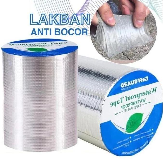 Intanstikebeef - Lakban Anti Bocor 5M 10M 20M Lem Anti Air Alumunium Foil Butyl Super Waterproof Tap