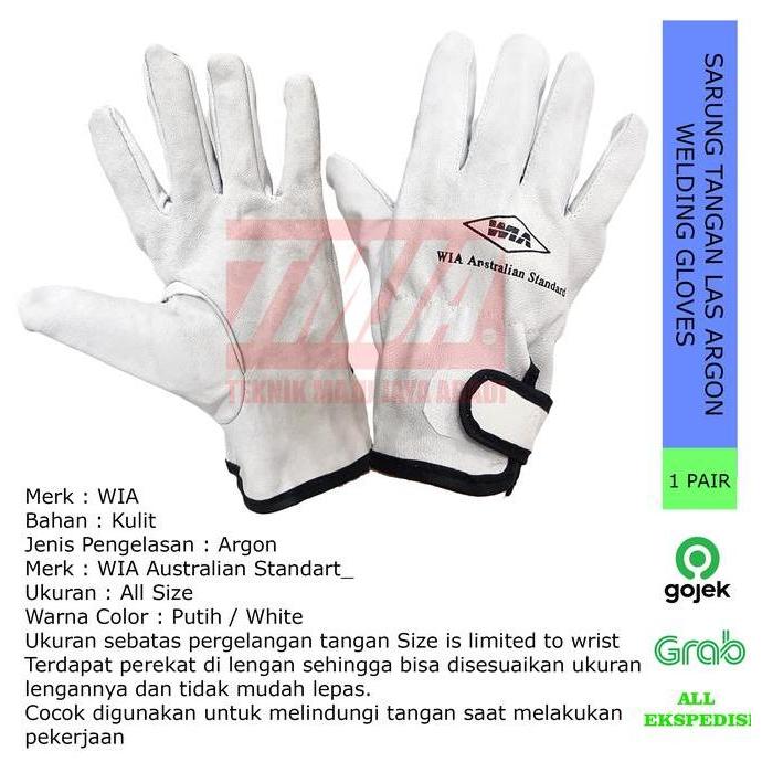 Amanaja- Wia Sarung Tangan Las Argon Welding Gloves