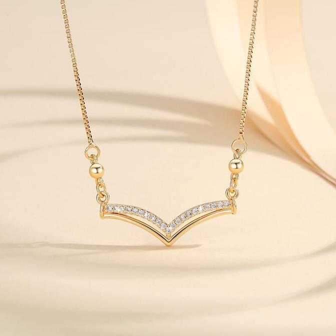 Gasajasii- Y215 Kalung Fuji Liontin Titanium Mewah Asesoris Wanita Perhiasan  Perhiasan Kalung Fuji 