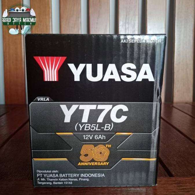 Aki Motor Yamaha Mio Sporty, Honda Supra Yuasa YT7C Aki Kering