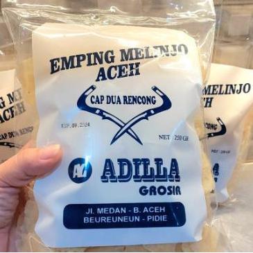 Emping Aceh Kualitas Emping Grade A Tipis Melinjo Aceh