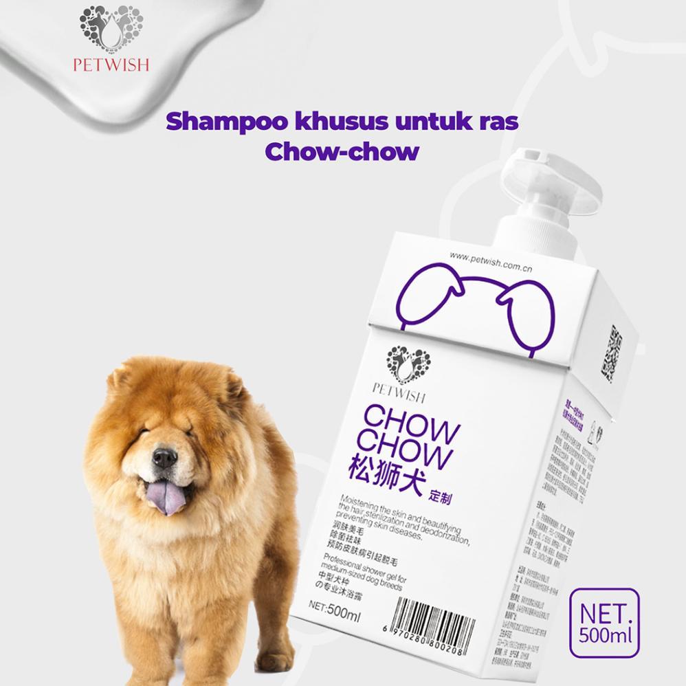 [FX] Petwish Shampo Anjing 500ML - Chow Chow - Dog Shampoo