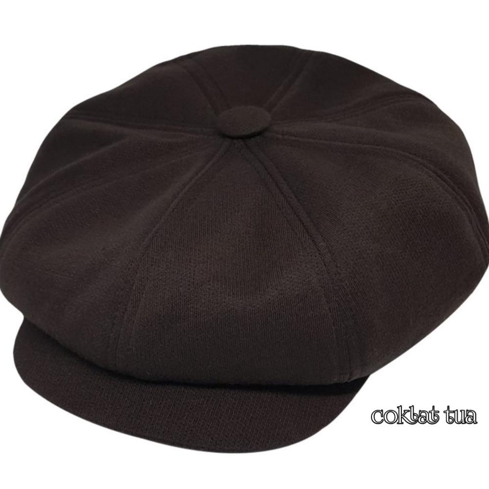 BEST SELLER TOPI VINTAGE BARET PEAKY BLINDERS CAP NEWSBOY TOPI APOLO BARET PRIA WANITA TOPI BARET HA