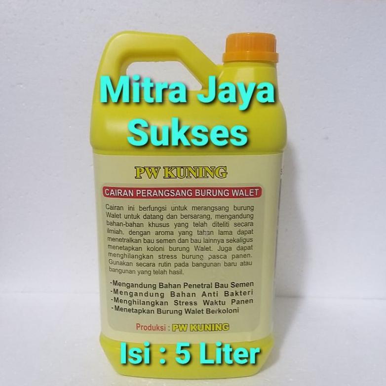 [FX] Parfum PW Kuning Parfum Dinding Aroma Pemikat Walet 5 Liter