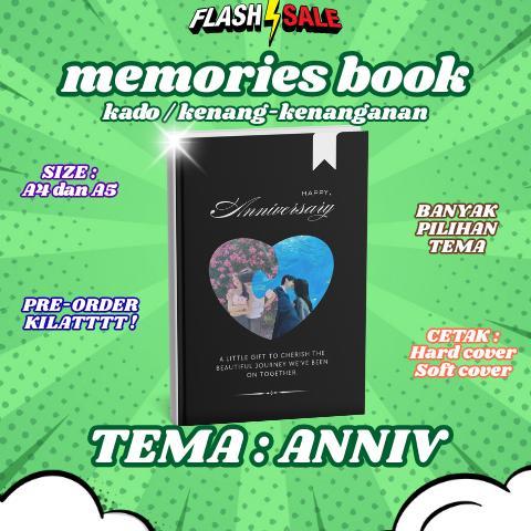[GRY] Memories Book Tema Anniversary Hampers Kado Custom | Gift Anniversary