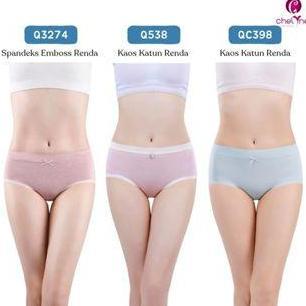 Chelyne CD Wanita Menstruasi Q538 Soft Sanitary Panties - CD Haid