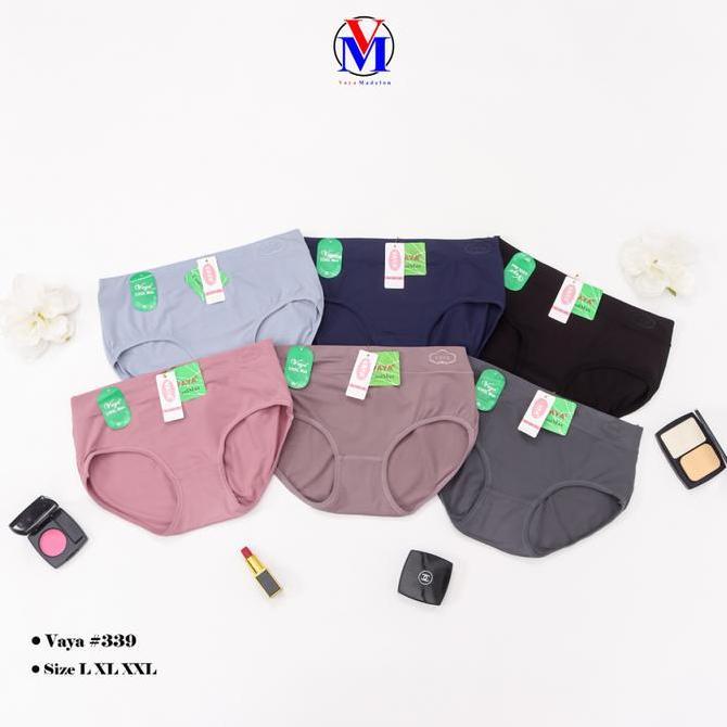 Promo 1 LUSIN Vaya Celana Dalam Wanita Art 339 / 358 / 233 / 288 ( Vaya SOFT ) CD Perempuan Lembut S