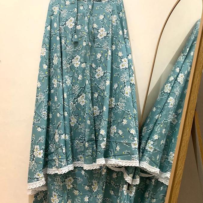 KL| Mukenah 2in1 || Mukenah rayon motif sakura || Mukenah rayon