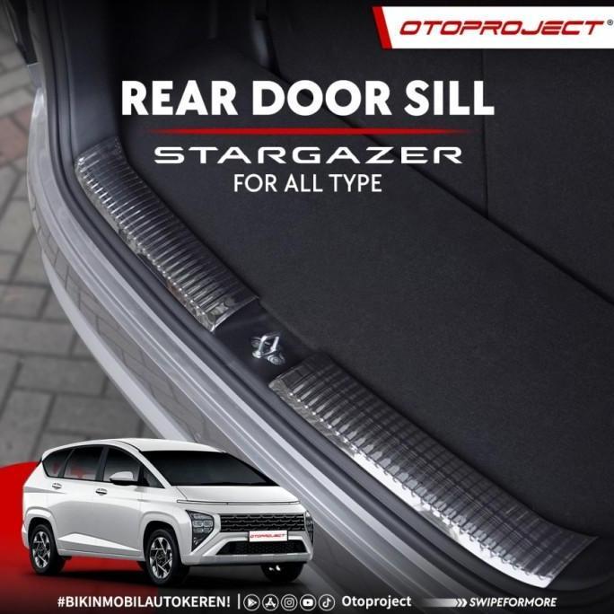 Promo Sill Plate Bagasi STARGAZER Otoproject Rear Door Sill Plate Cover Diskon