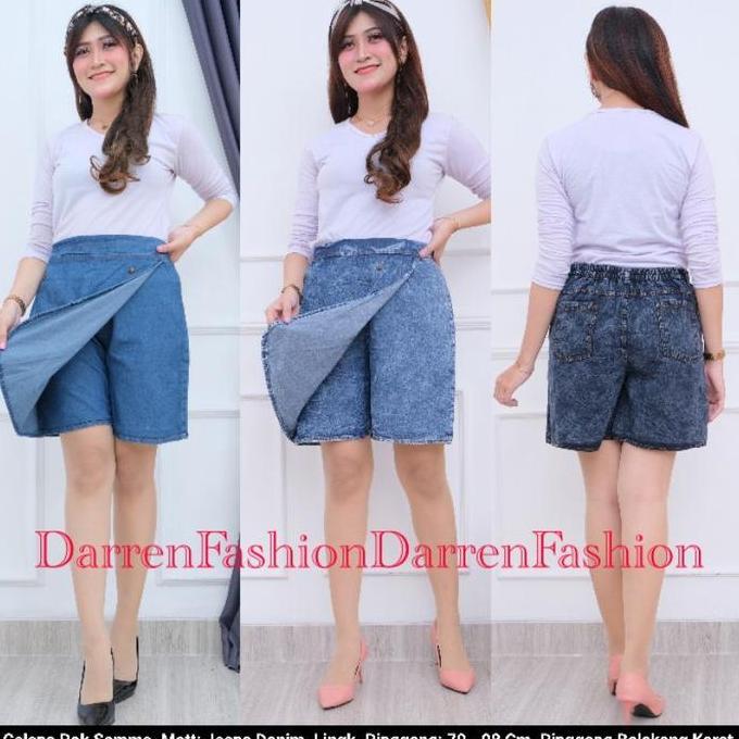 Celana Rok Pendek Semma Standar & Jumbo