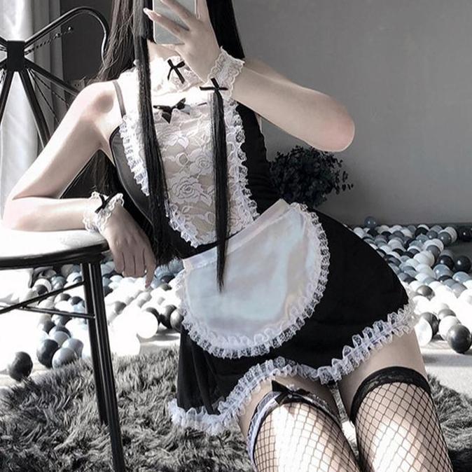 Payudara Renda transparan baju ,Seksi Pakaian Pelayan,cosplay