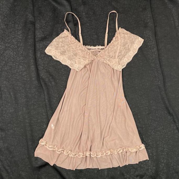 [ Racun Lingerie ] Dress Sabrina Stylee Look Lingerie Baju Tidur Wanita Malam Nightwear Dewasa y Jum