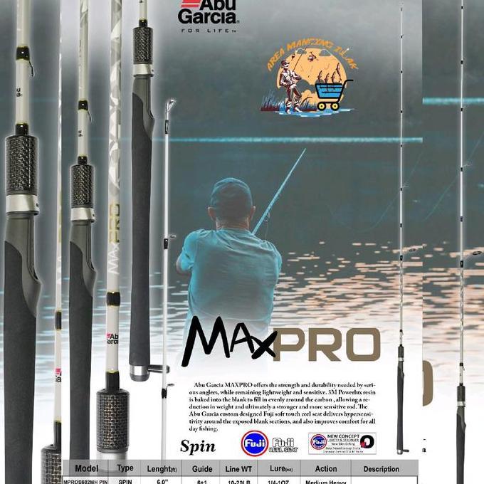 Joran Abu Garcia MAX PRO 602 Spinning Japan Style & Full Eva