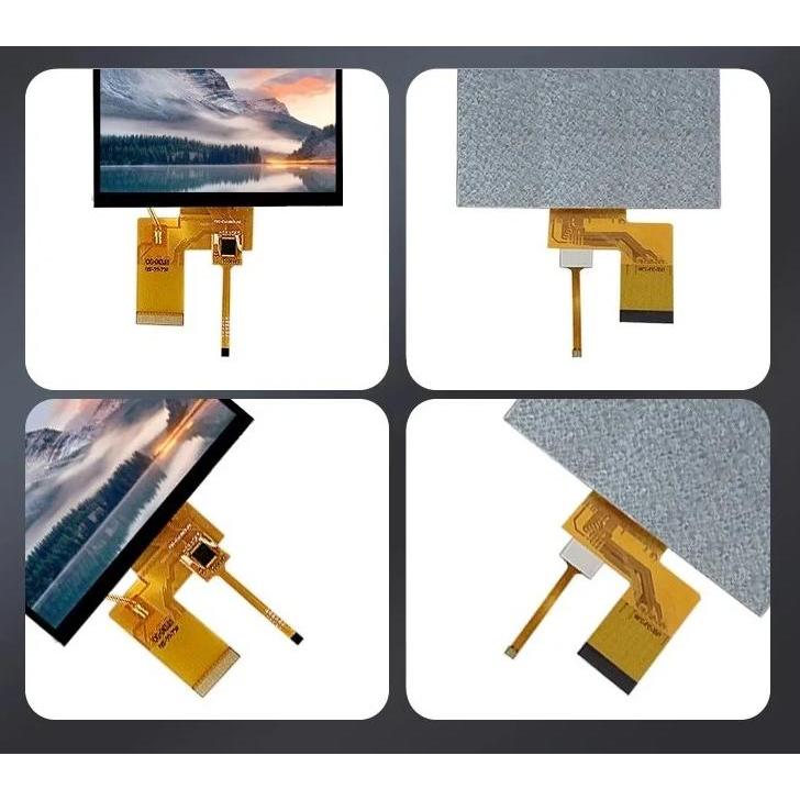 4.3 inch capacitive touch screen TN Screen TFT Color LCD Display RGB 24bit interface 800x480 ST7265 