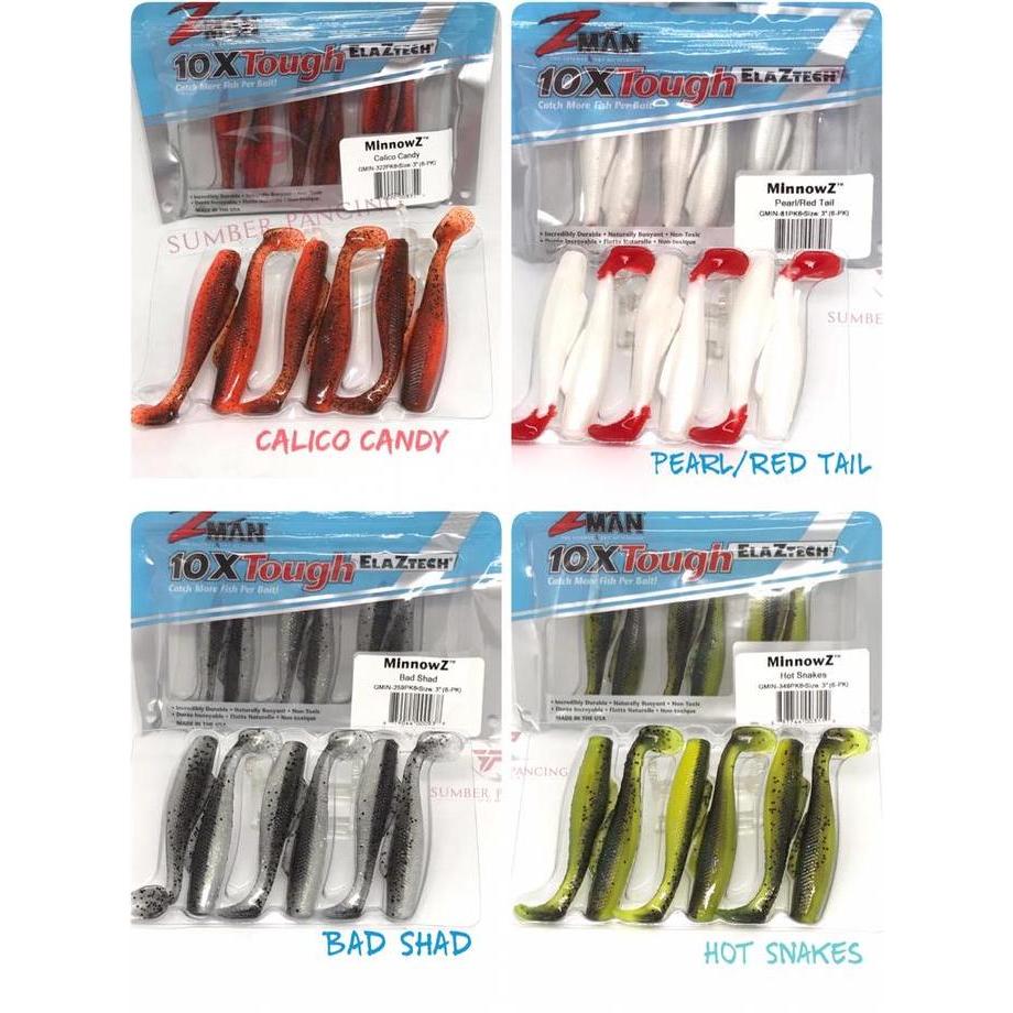 ZMAN MINNOWZ 3 INCHI SOFT LURE