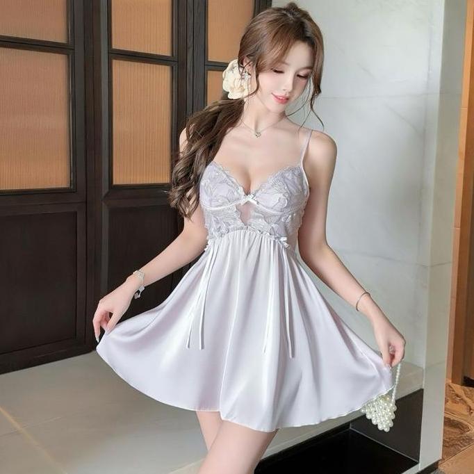 MaxDesire - Seraphine Dress Only + CUP / Set Kimono Lingerie Premium Wanita Import / Baju Dinas / Ni