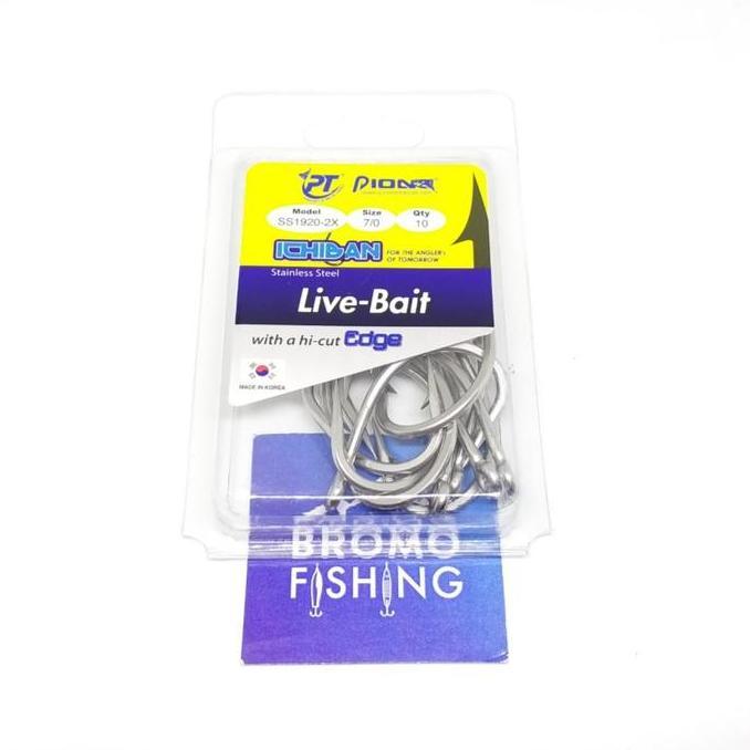 Kail ICHIBAN SS-1920 no. 7/0 PIONEER LIVE BAIT stainless steel