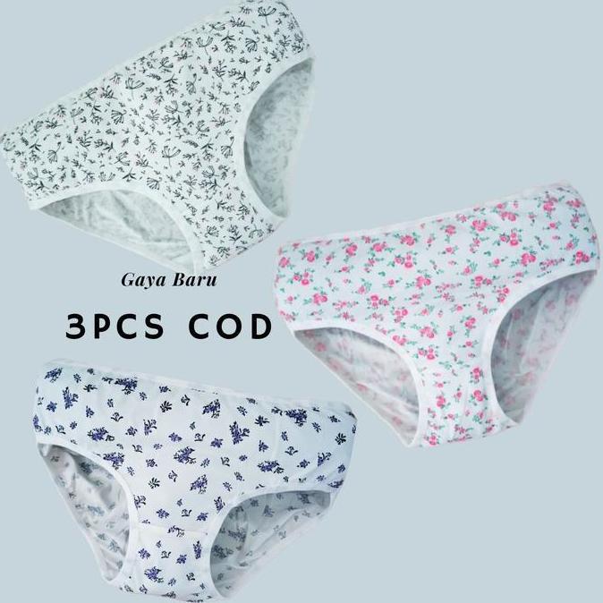 3PCS-NH Pakaian dalam wanita Pakaian Dalam Anak Perempuan Pakaian dalam wanita
