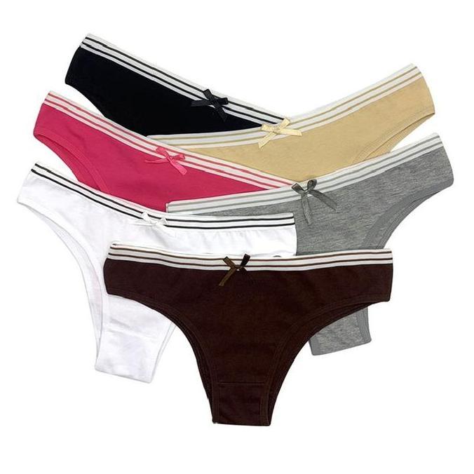 CELANA DALAM WANITA - CD / THONG IMPORT PREMIUM 95% KATUN MODEL SPORTY WARNA CANTIK 89156 Nyaman