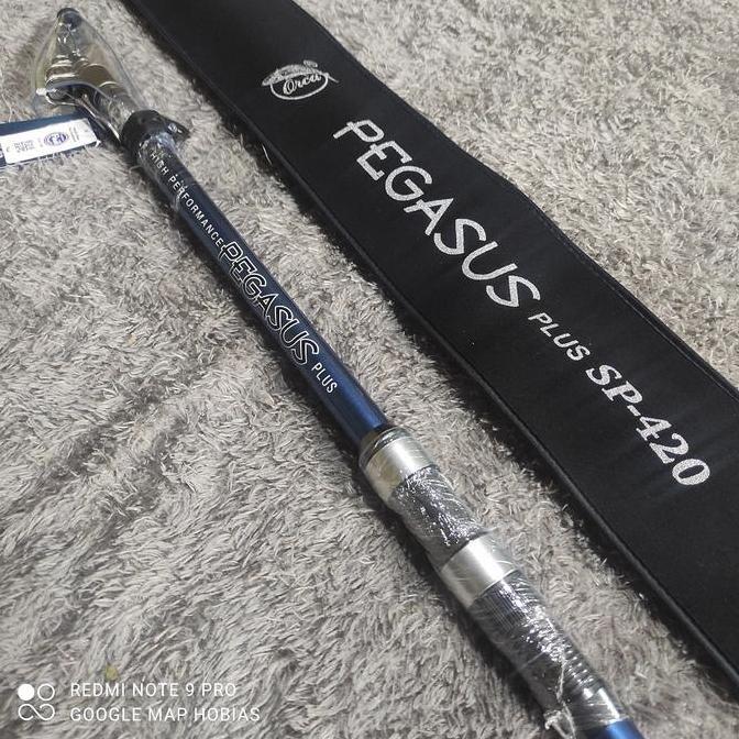 Joran pancing Laut Antena Orca Pegasus Plus Fuji 390. 420. 450