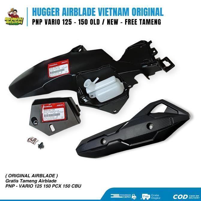 hugger air blade vario 125 150 new old pnp  gratis baut - hugger ariblade vietnam tameng airblade ne
