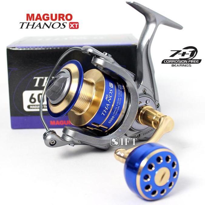 Reel Maguro THANOS XT | Power Handle | 1000 sd 8000 Kolam Sungai Laut